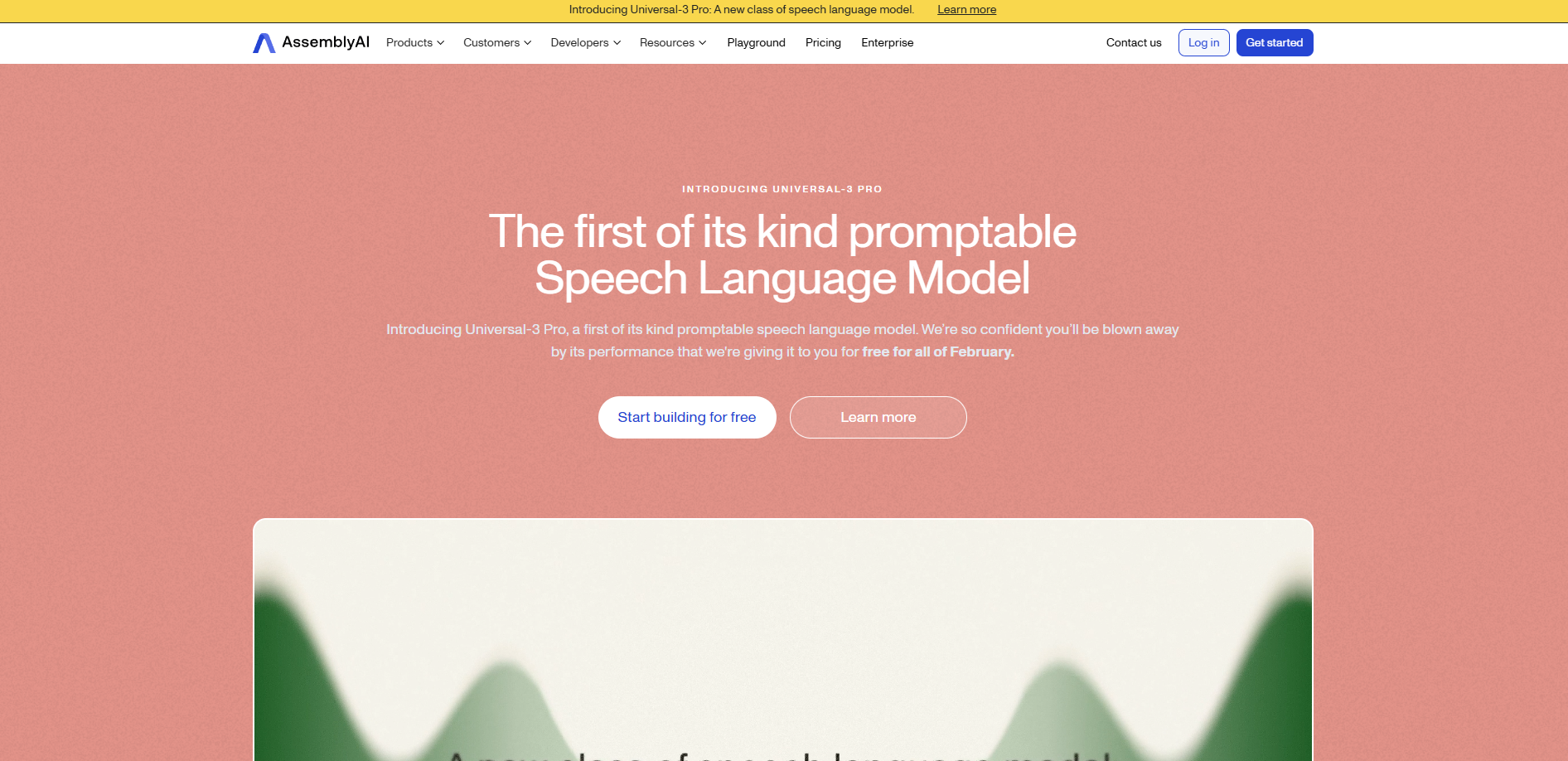 Universal-3 Pro by AssemblyAI