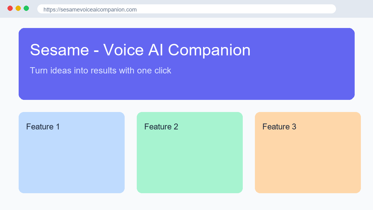 Sesame - Voice AI Companion