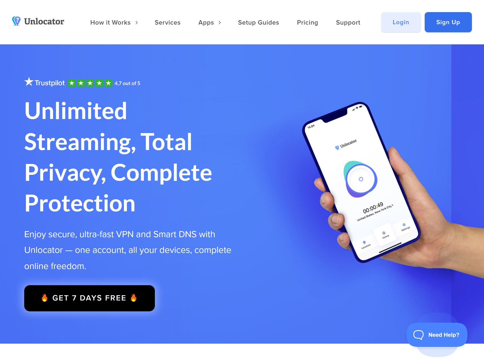 Unlocator official site