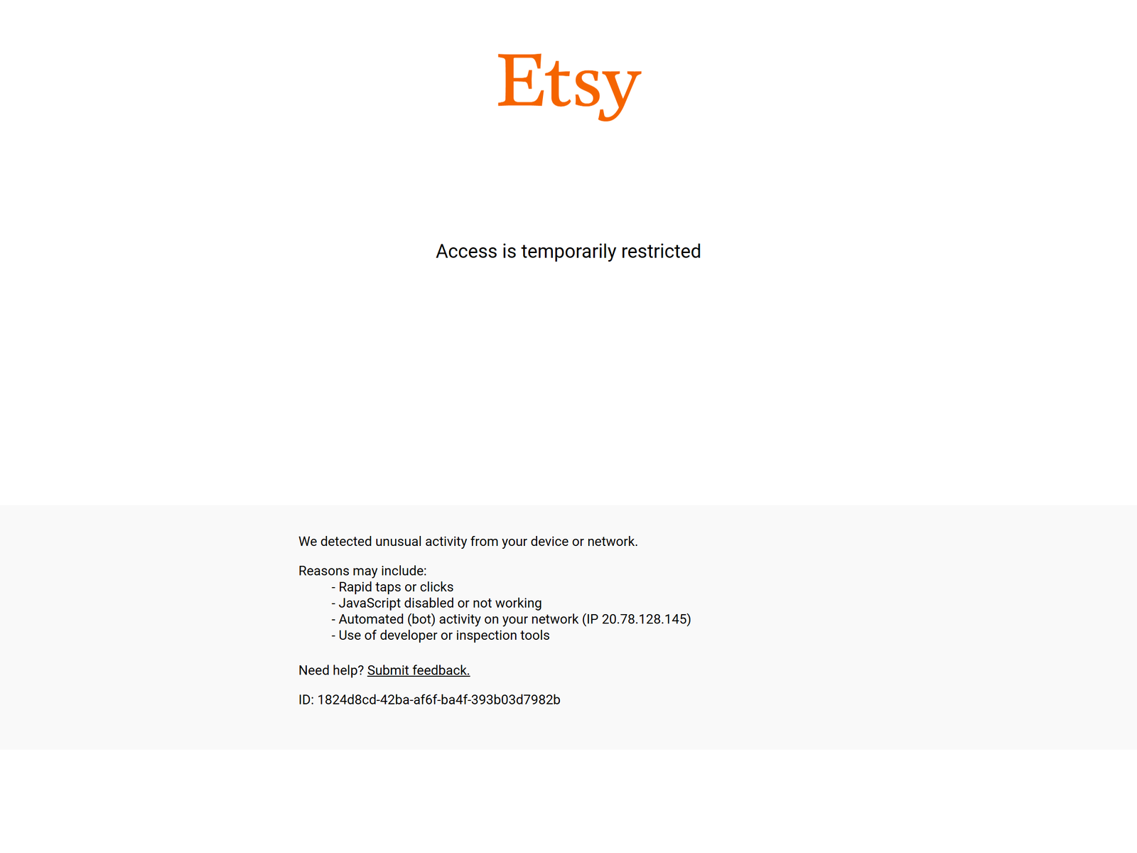 Etsy Marketplace