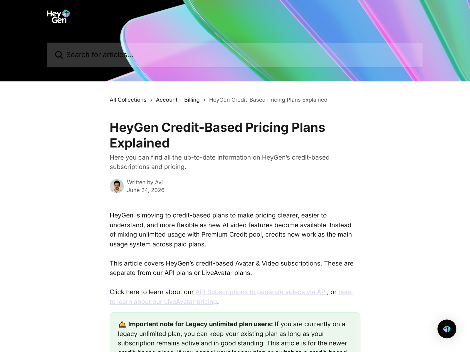 HeyGen Credit-Based Pricing Explained