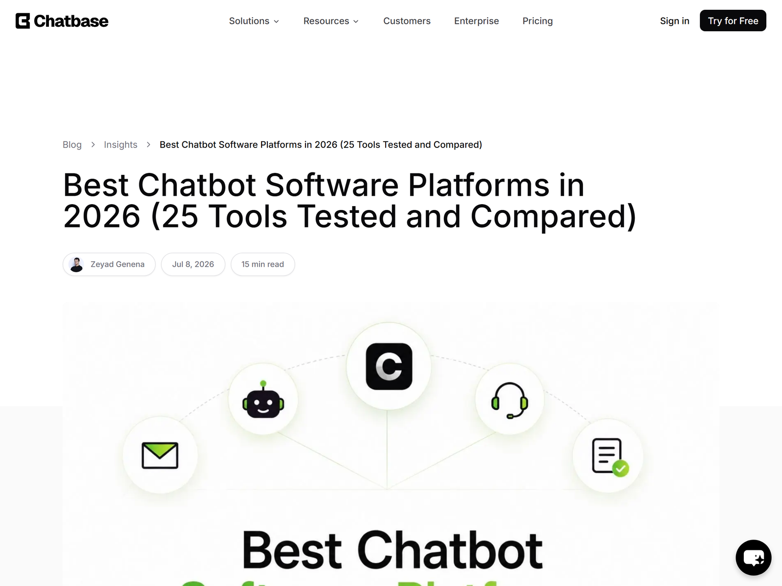 Chatbot Platform Comparison