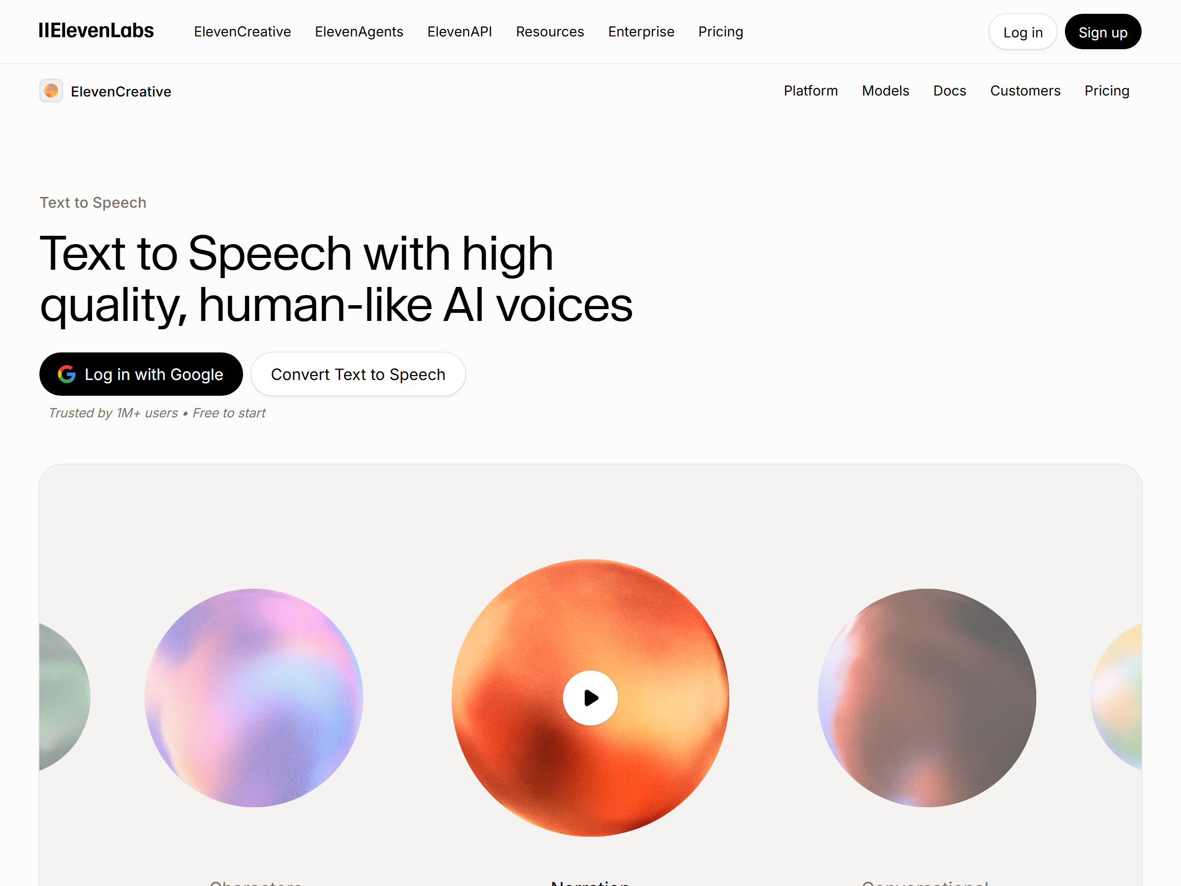 ElevenLabs Text to Speech