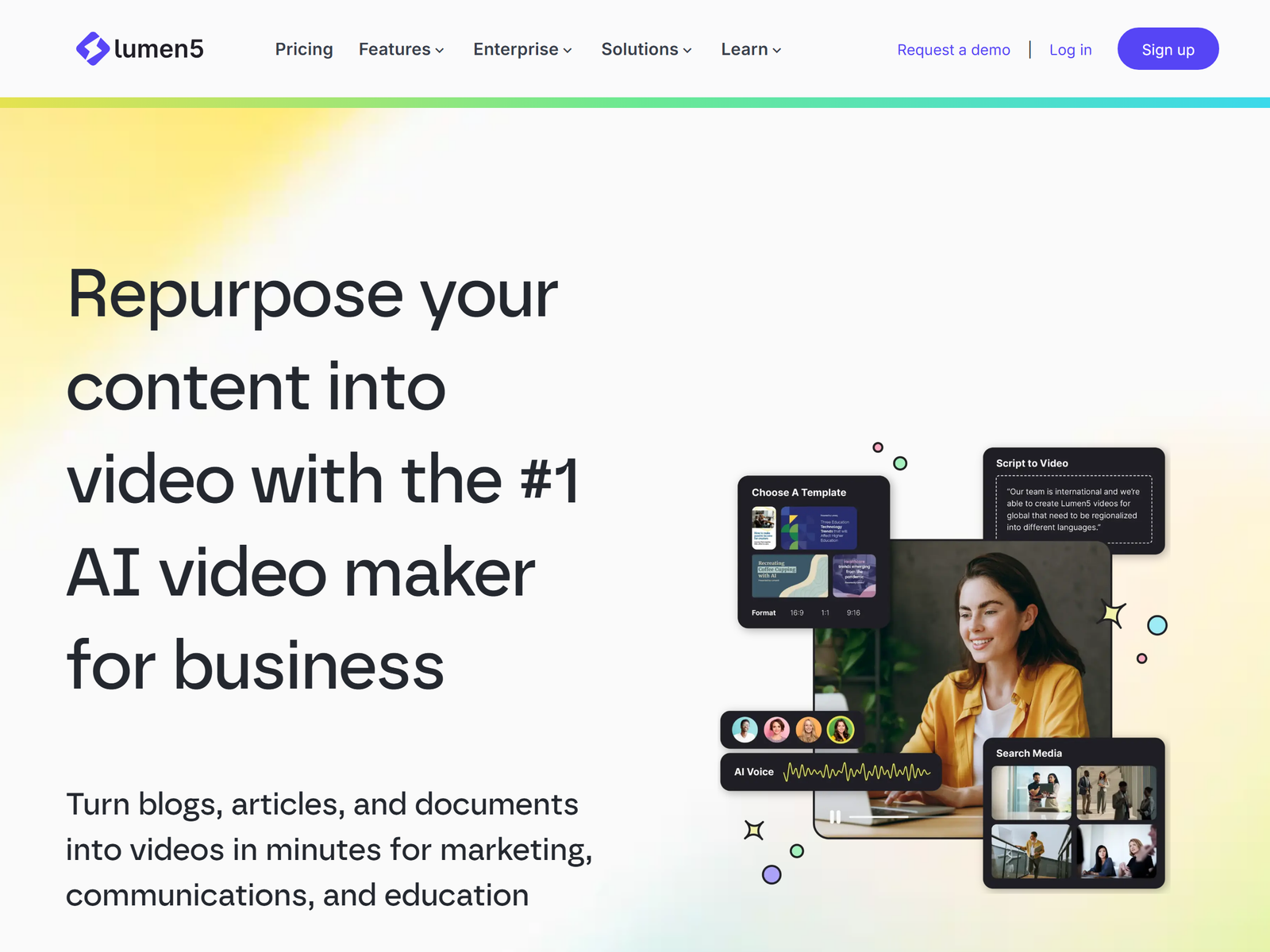 Lumen5 Video Maker