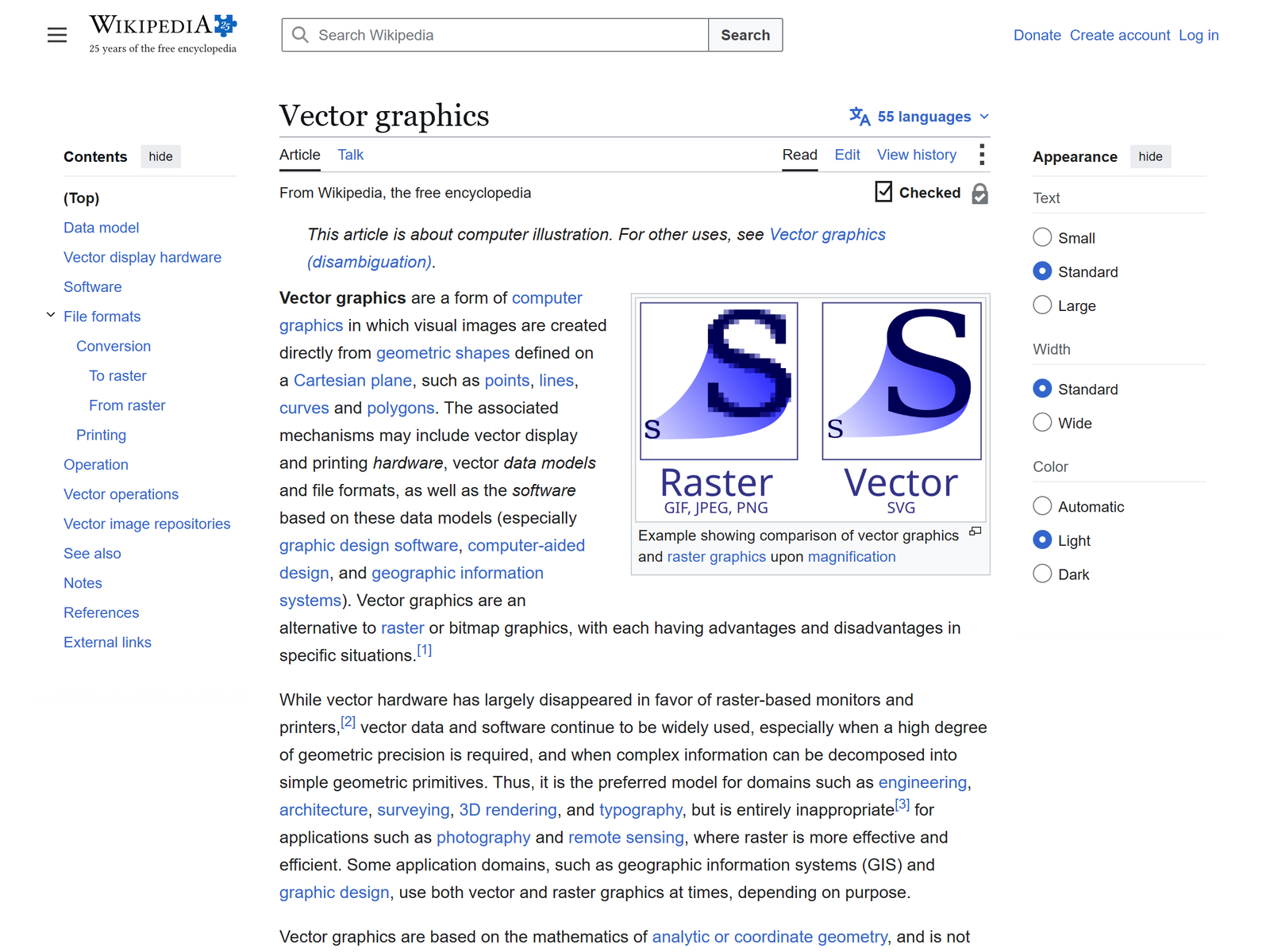Vector Graphics Overview