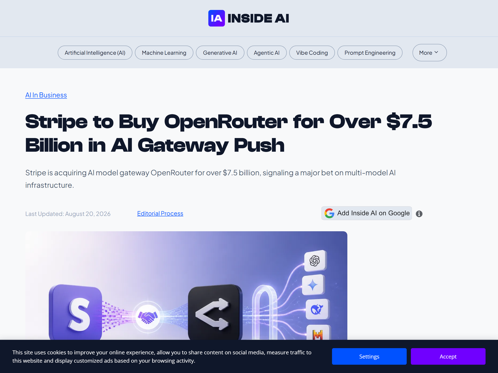 Inside AI: Stripe to Buy OpenRouter