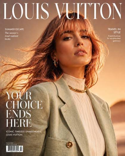 Preview of prompt 343 - High-Fashion Magazine Cover