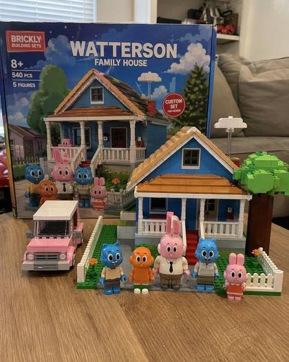 Preview of prompt 143 - Building-Block Toy Brand Packshot