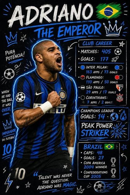 Preview of prompt 350 - Football Player Data Doodle Poster
