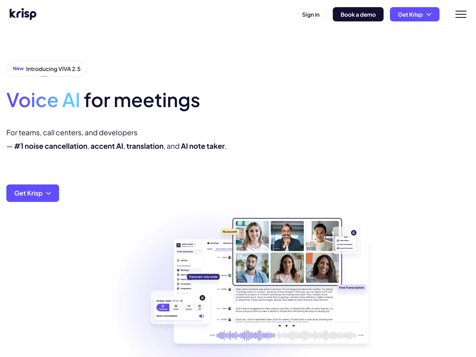 Krisp official site