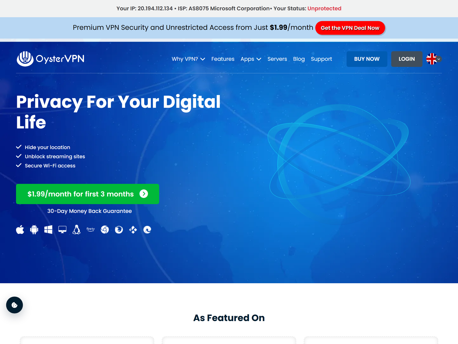 Source: oystervpn.com