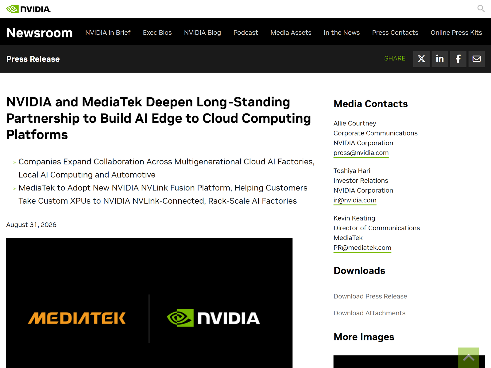 NVIDIA Newsroom