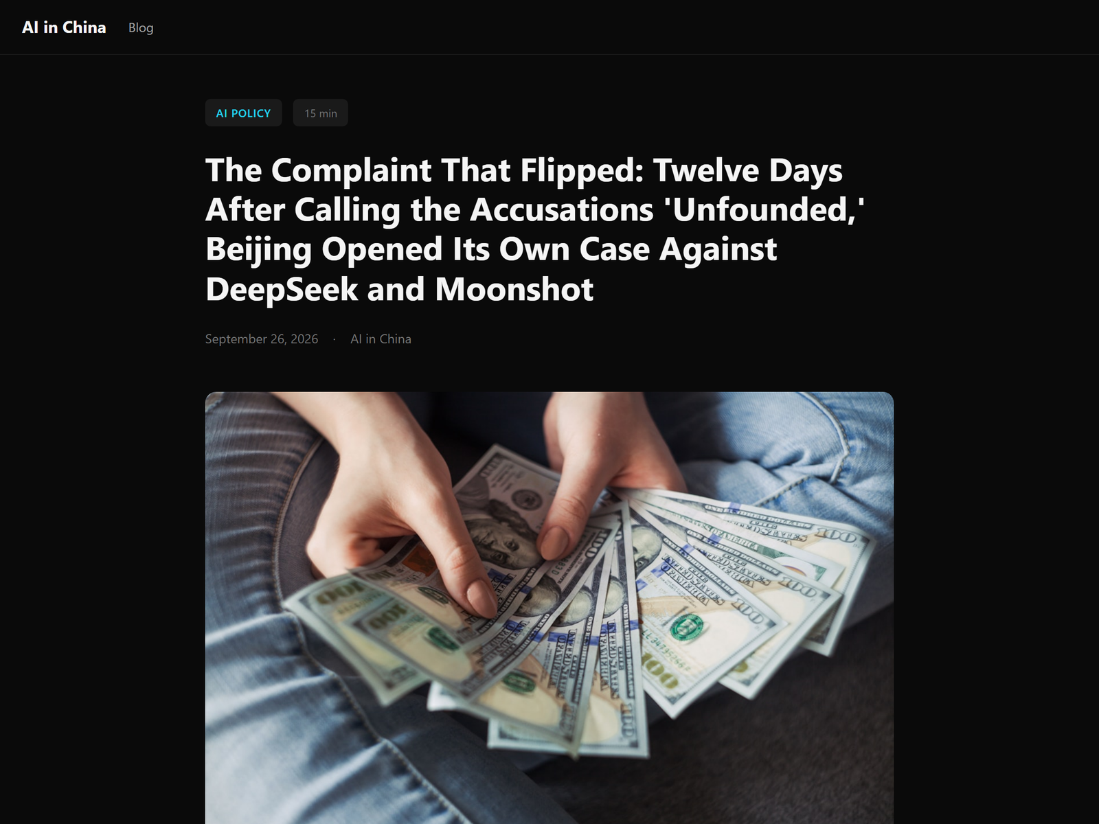 AI in China CAC probe DeepSeek Moonshot