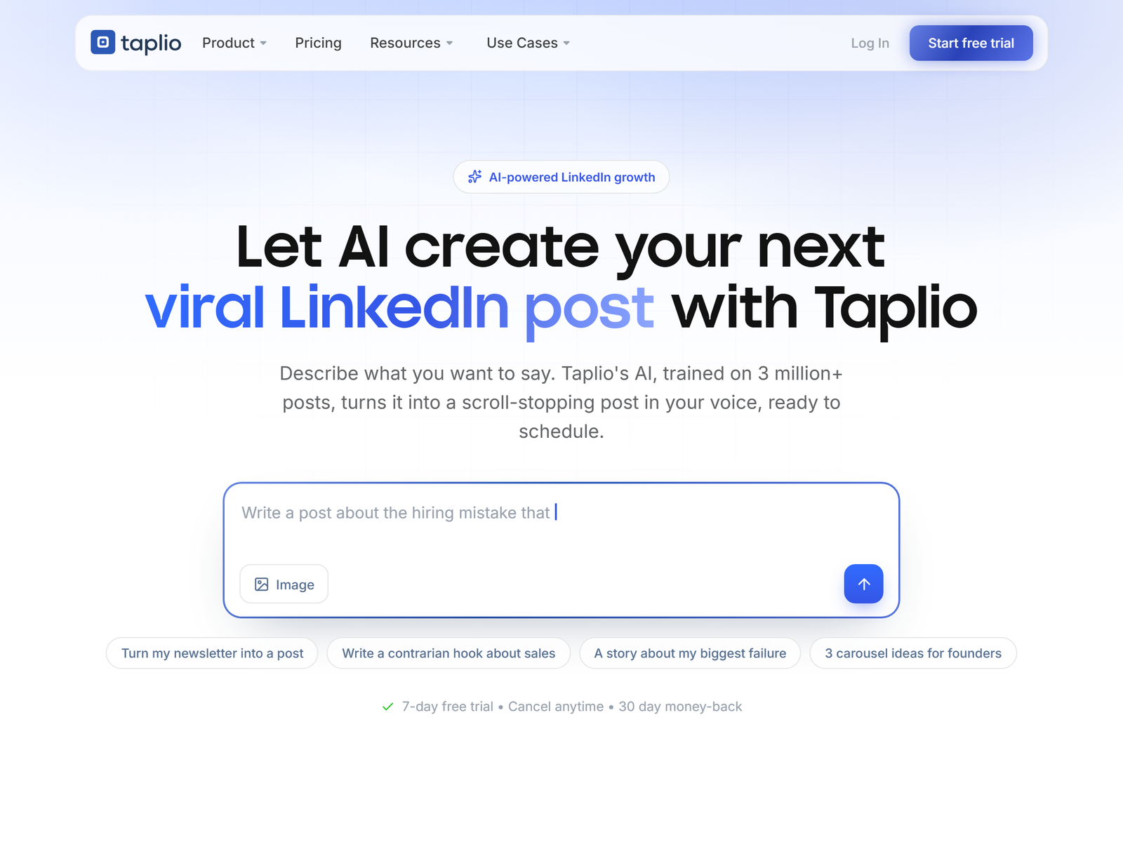 Taplio Official Site