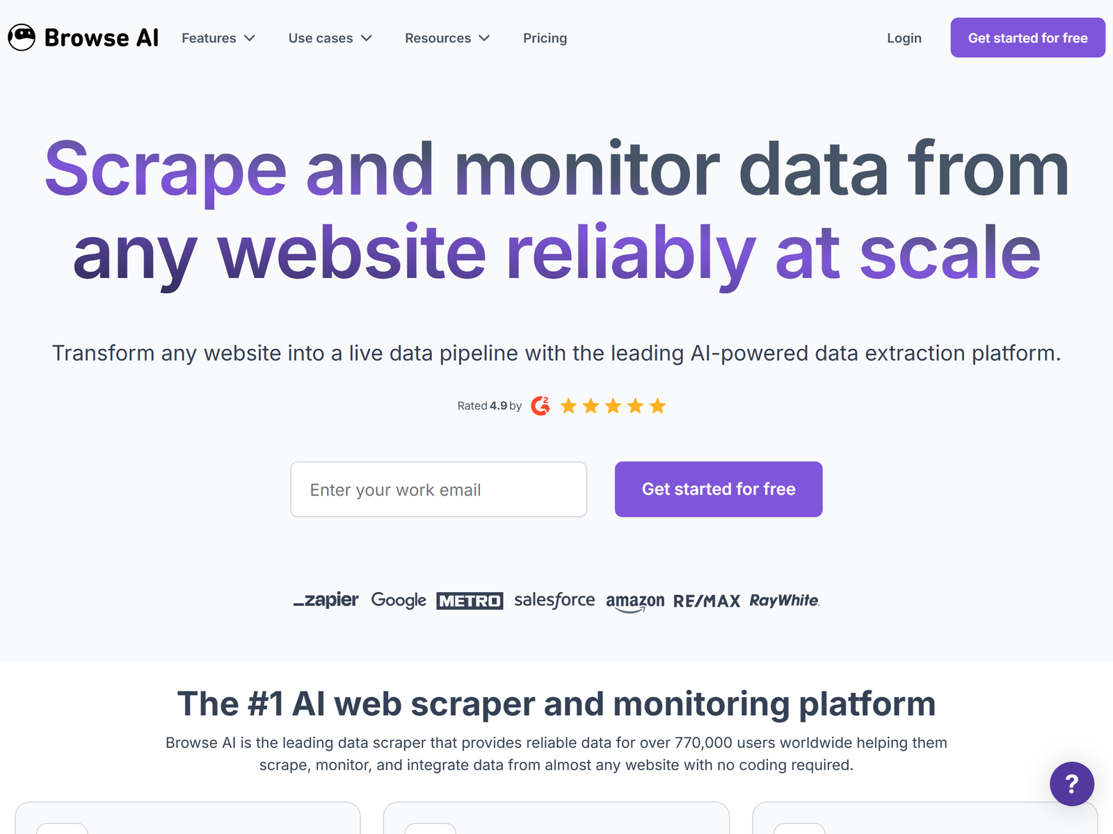 Browse AI Official Site