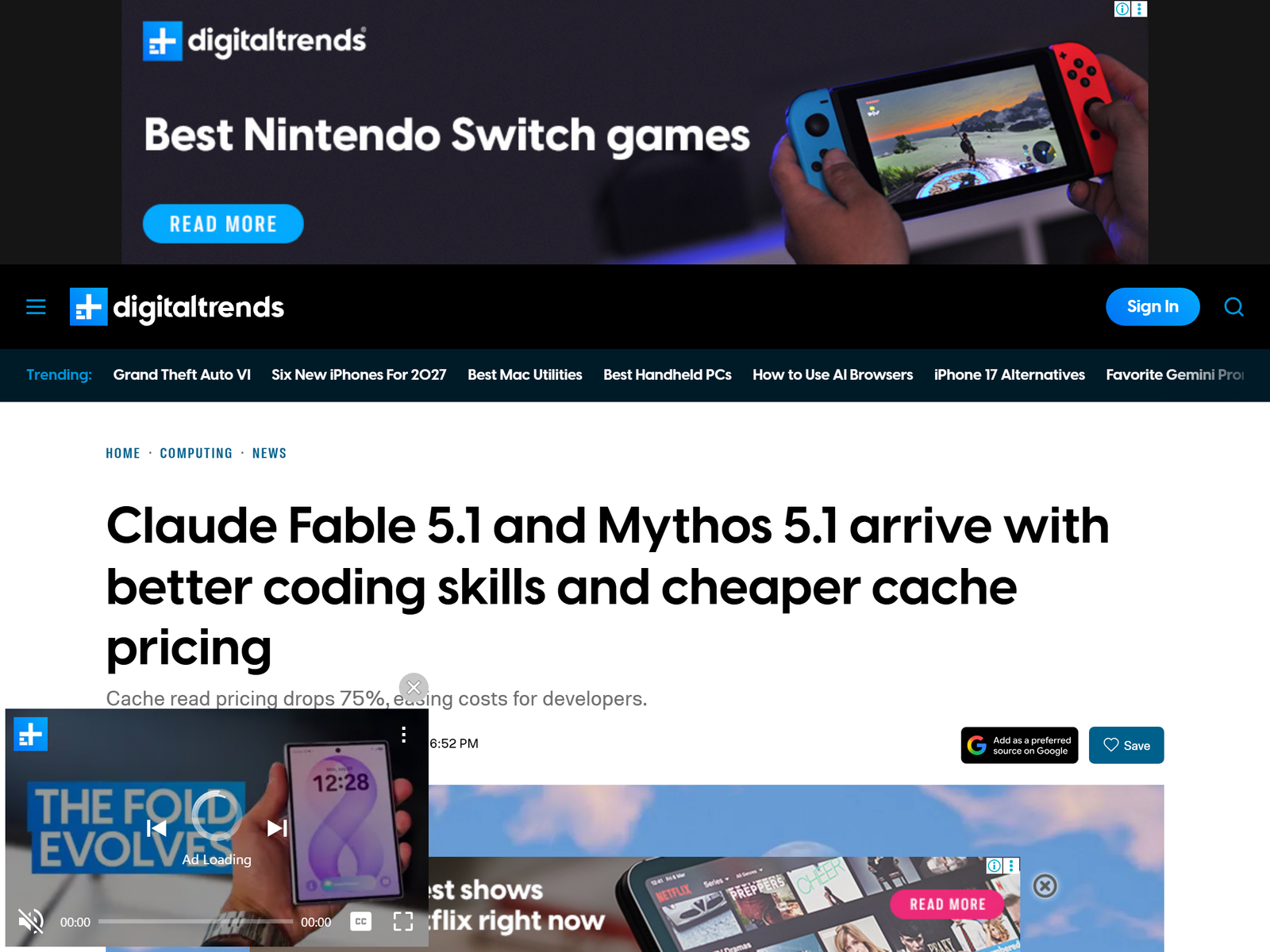Digital Trends: Coding & cost cut details
