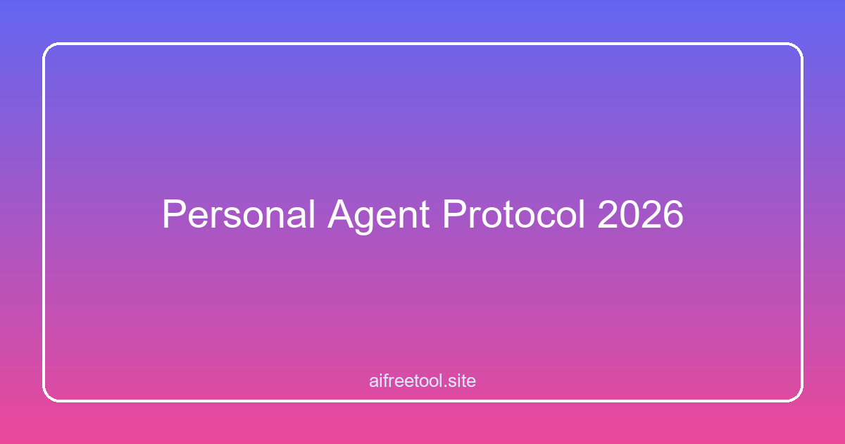 Personal Agent Protocol 2026: Sierra and Meta open standard for AI agents