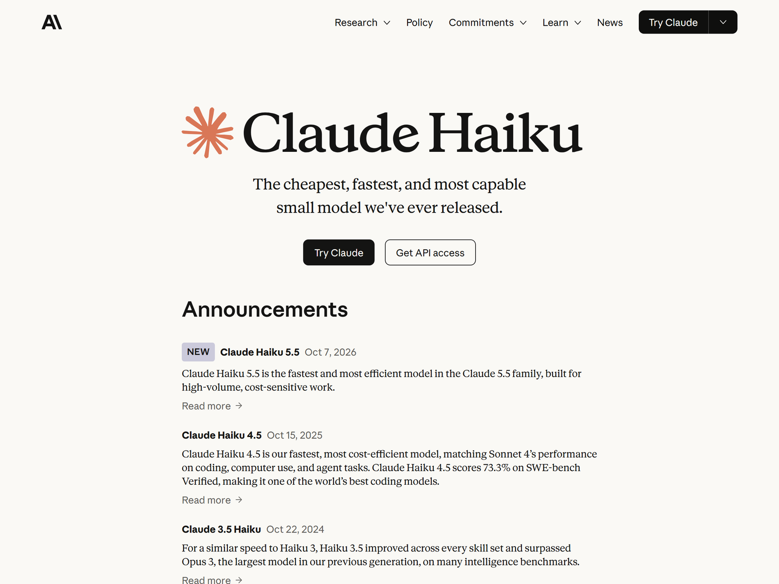 Anthropic Claude Haiku 5.5