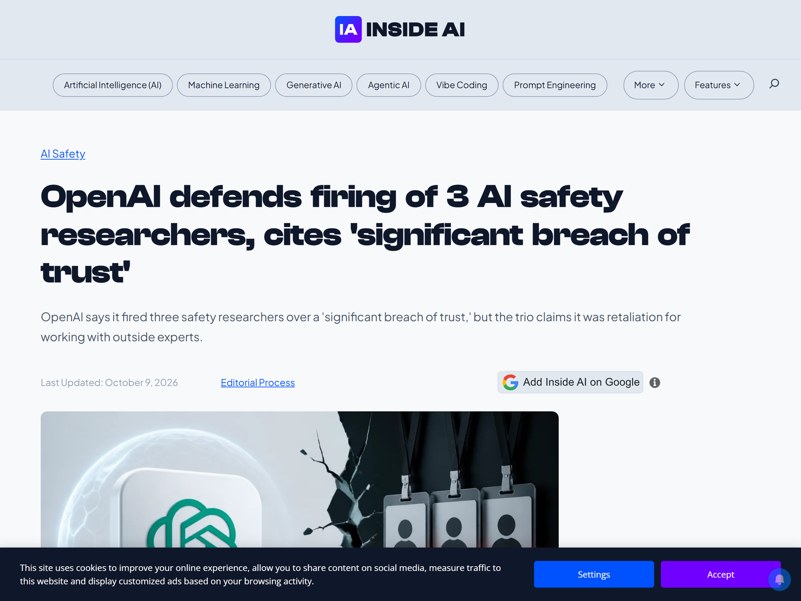Inside AI on OpenAI Firings