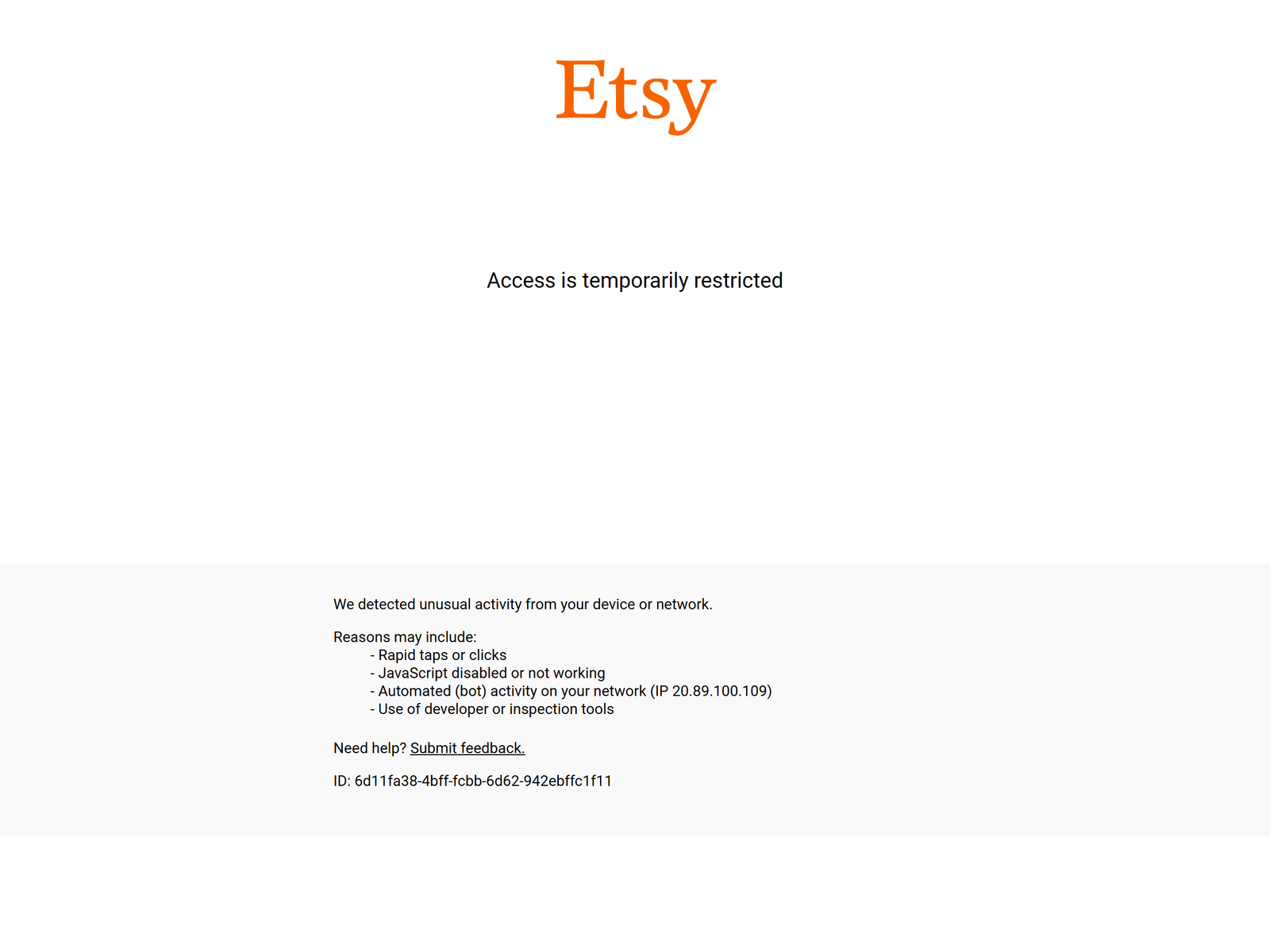 Etsy Marketplace