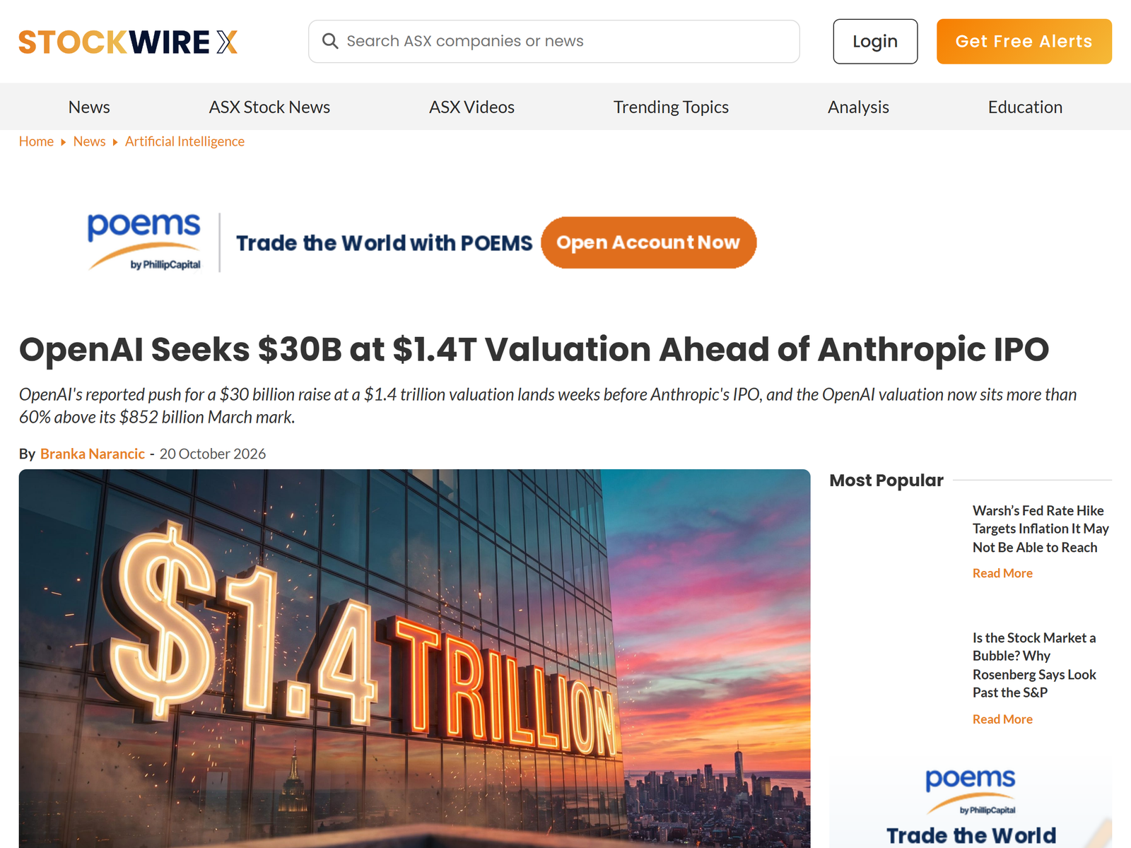 StockWireX