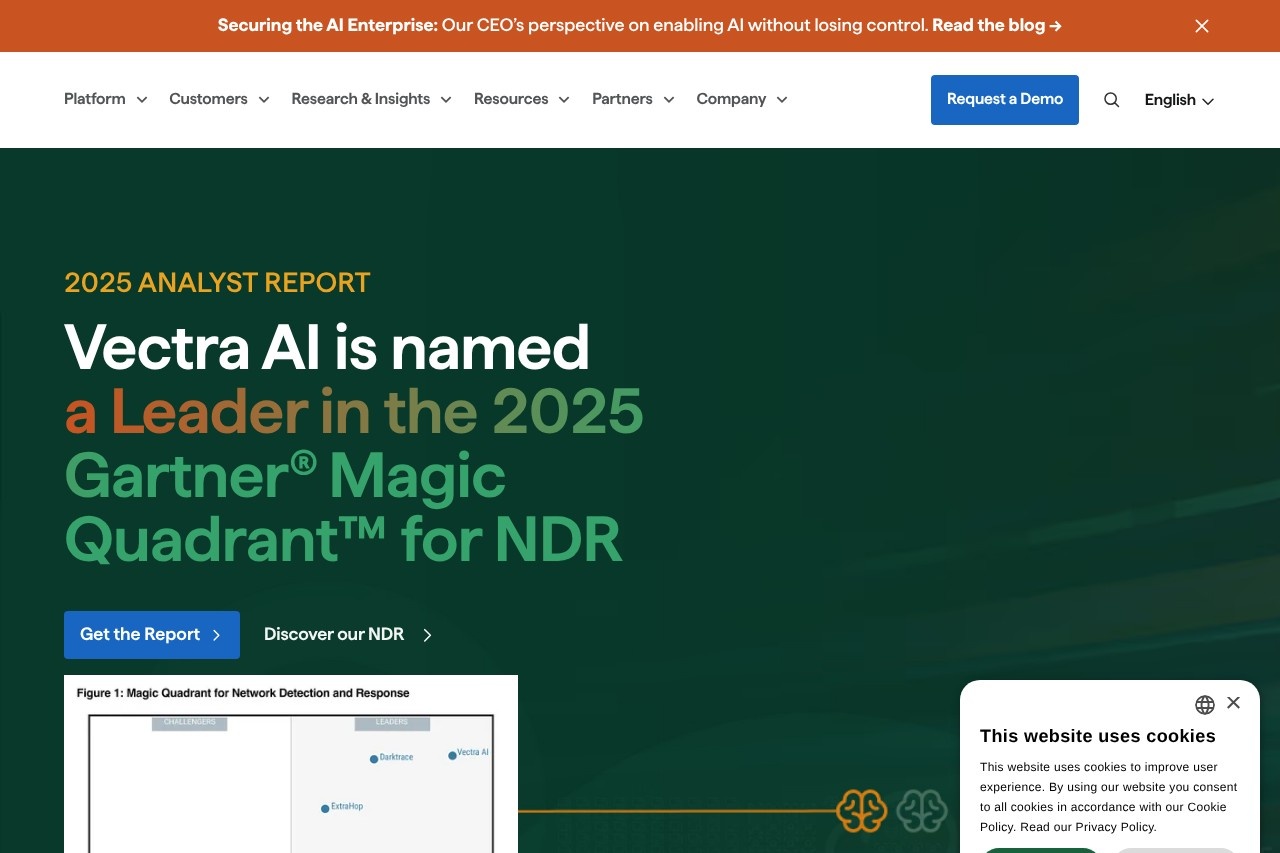 Vectra AI | Cybersecurity AI That Stops Attacks Others Can’t
