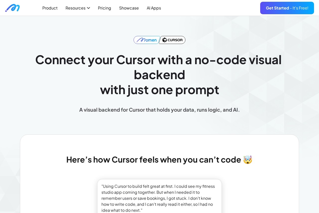 Vibe Architect — Visual No-Code Backend for Cursor