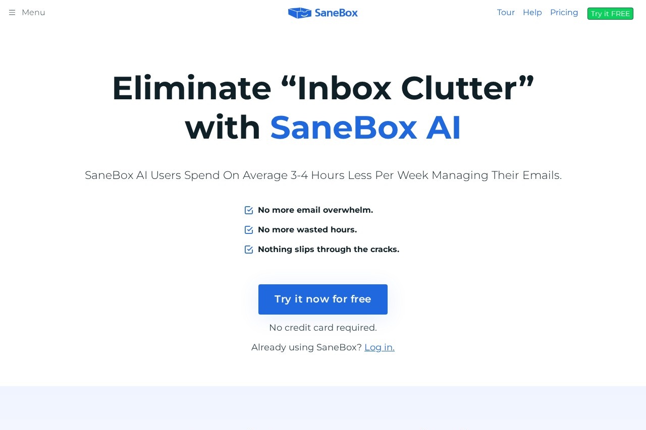 SaneBox