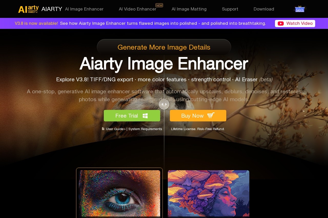 Aiarty Image Enhancer