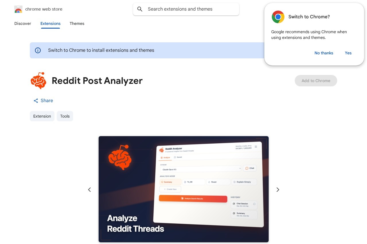 Reddit Post Analyzer