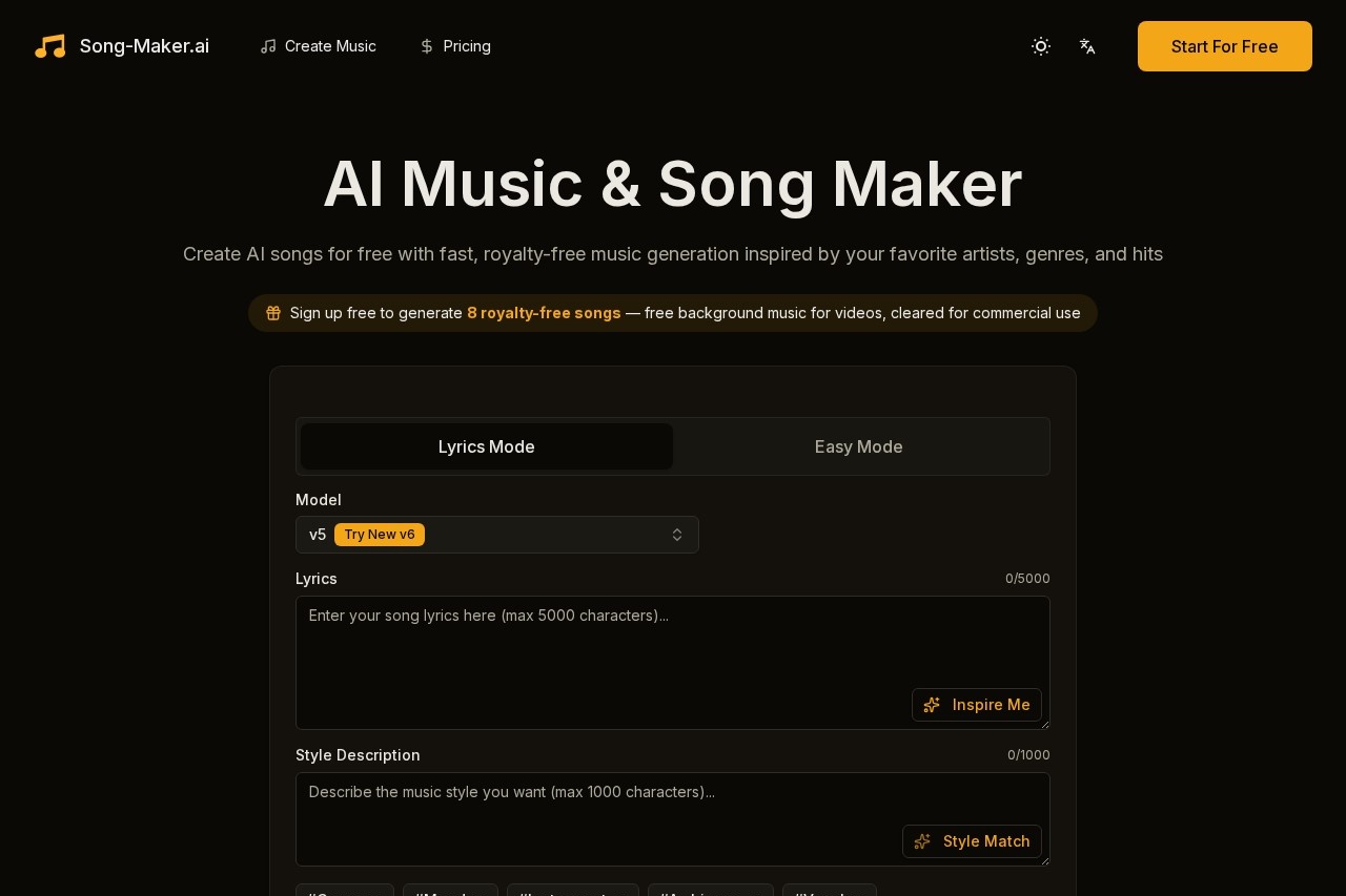 Song Maker AI