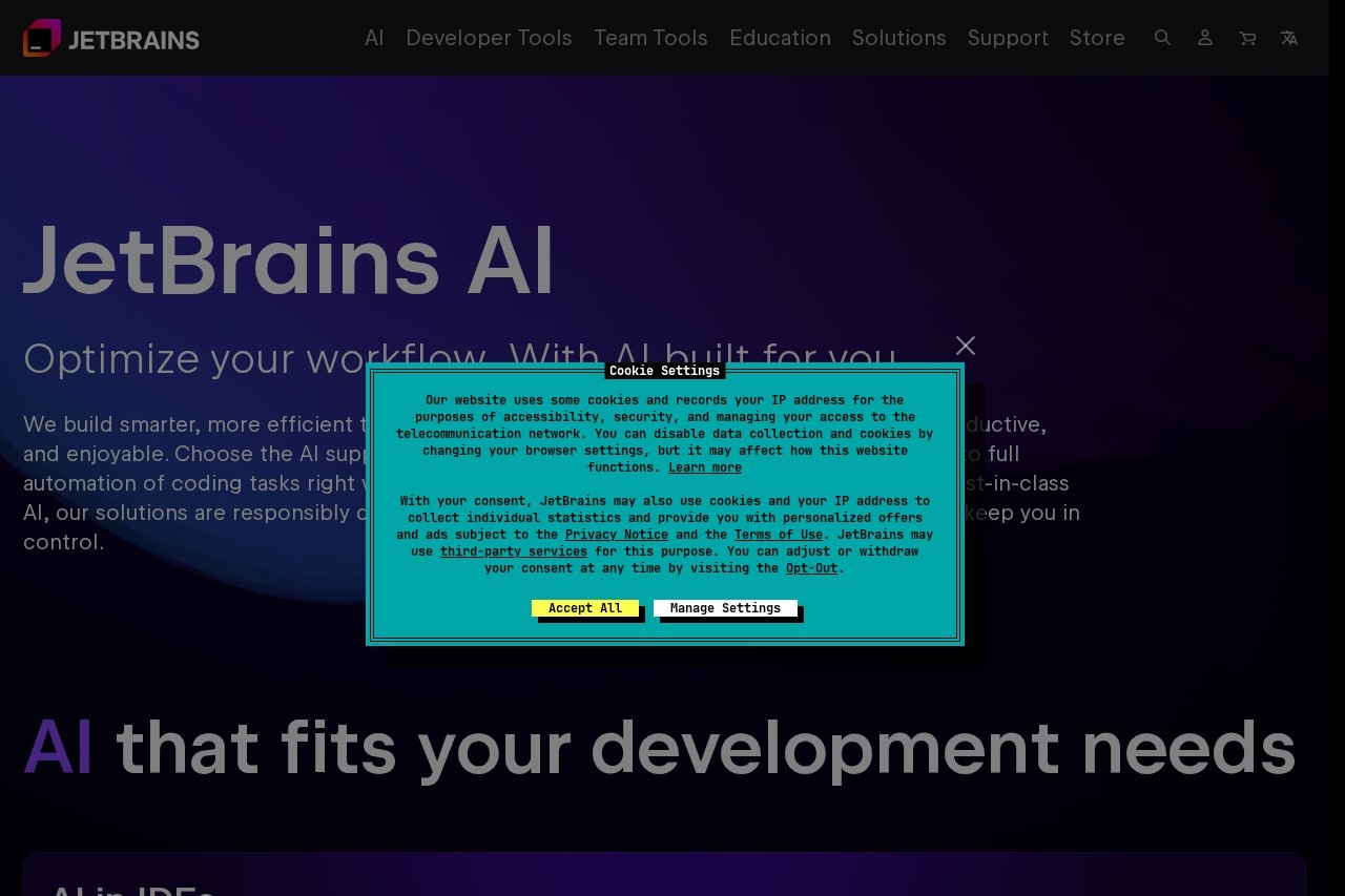 JetBrains AI