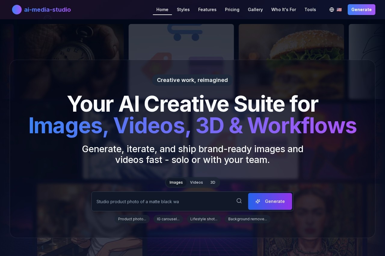 AI Media Studio