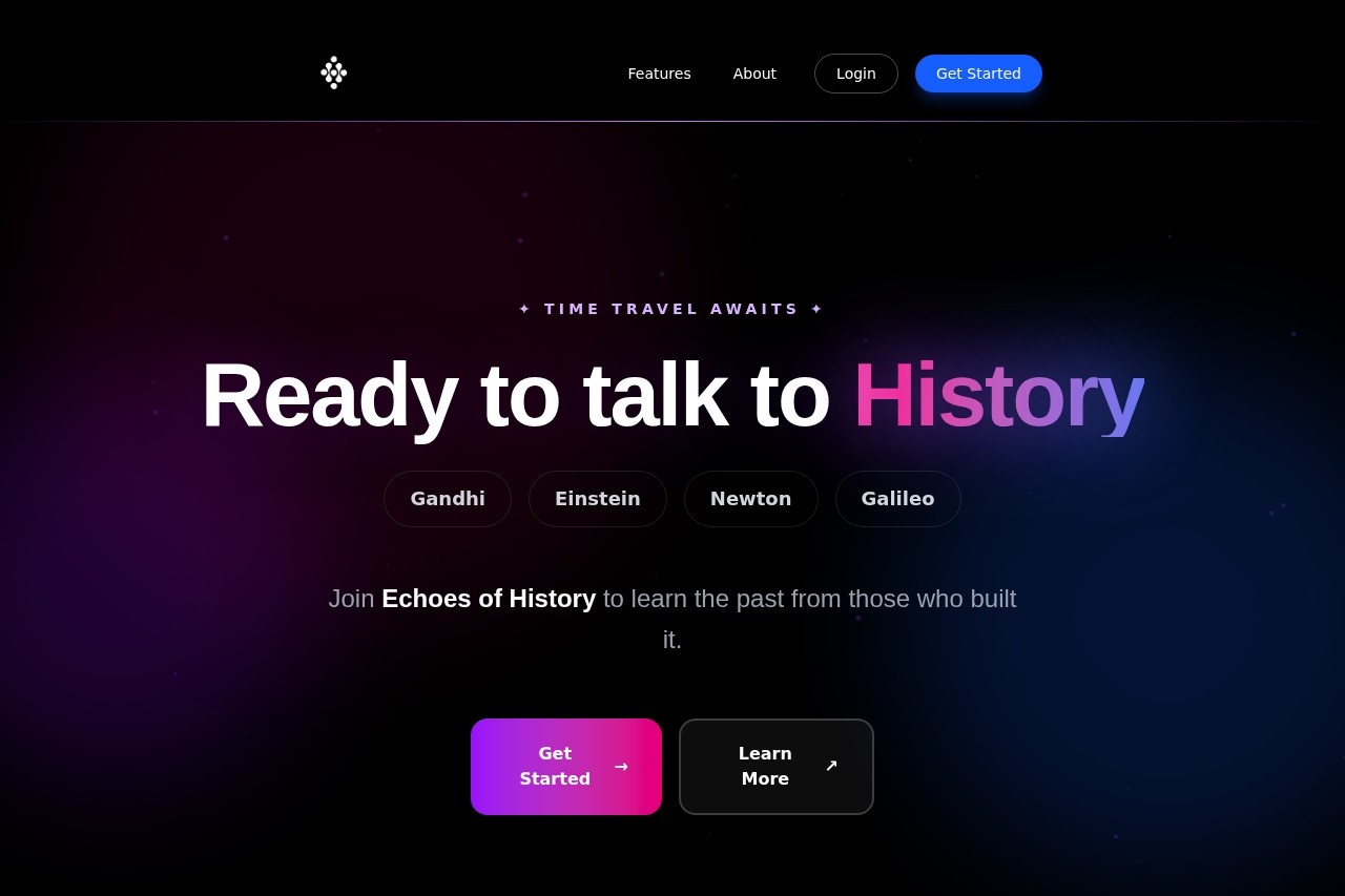 Echoes of History AI: Chat with Historical Figures