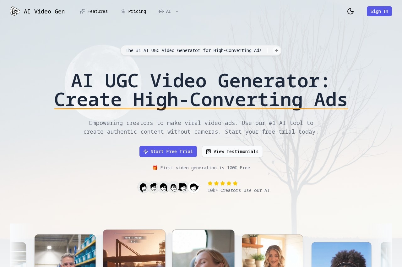 AI UGC Video Generator –Create Content & Make Ads