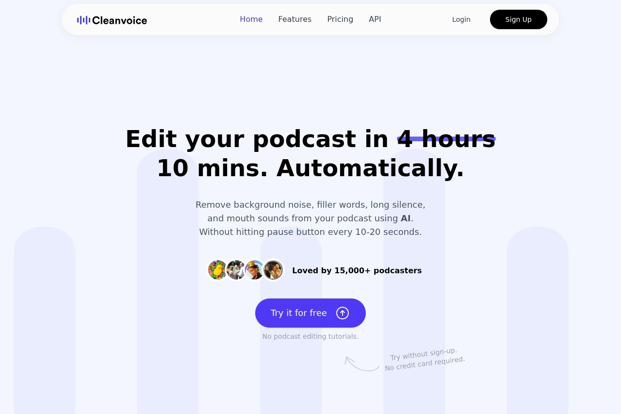 Cleanvoice AI | Edit Audio & Video Podcast in 10 Mins, in Clicks | AI Podcast Editor