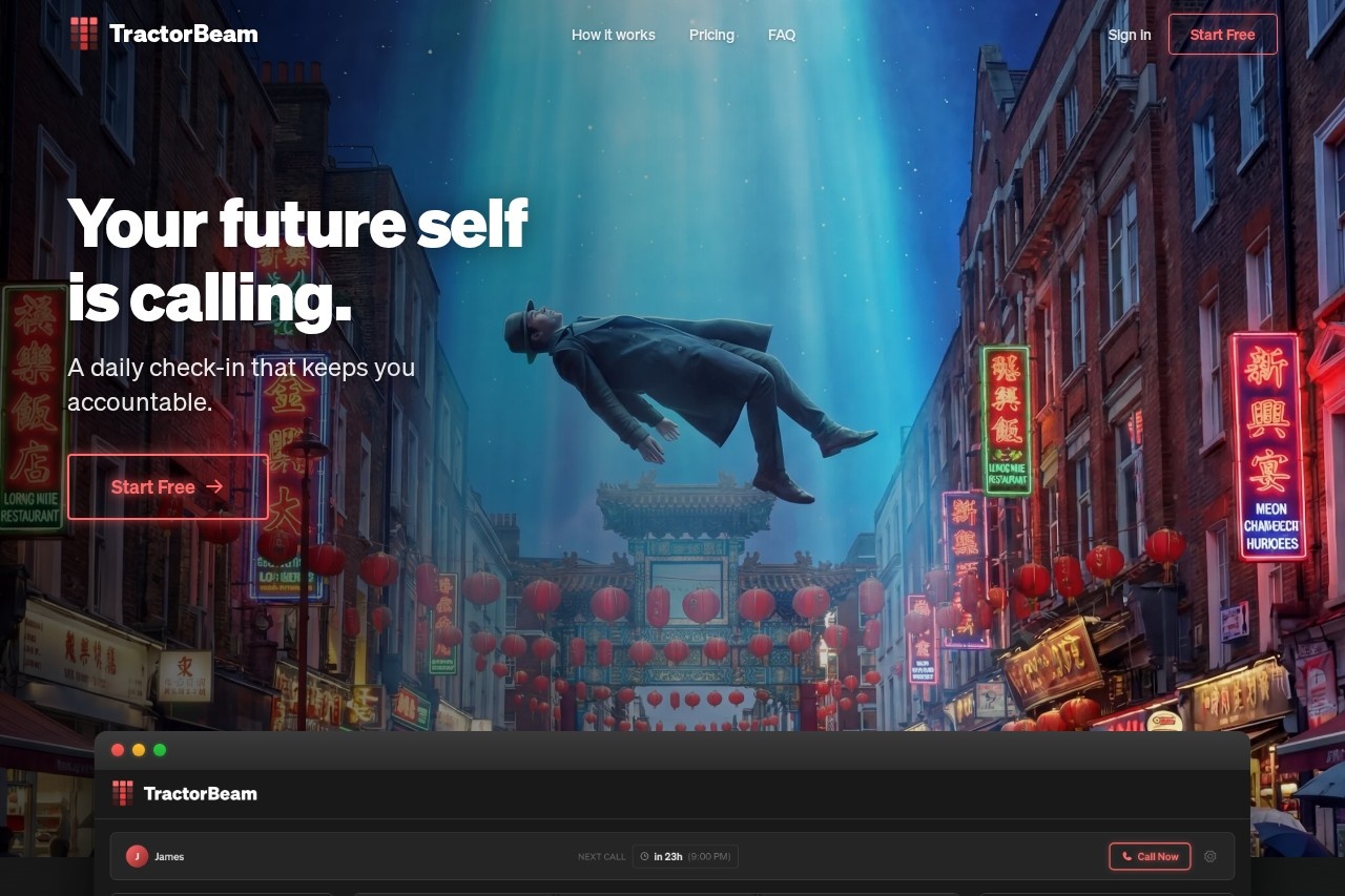 Your habits need a voice | TractorBeam